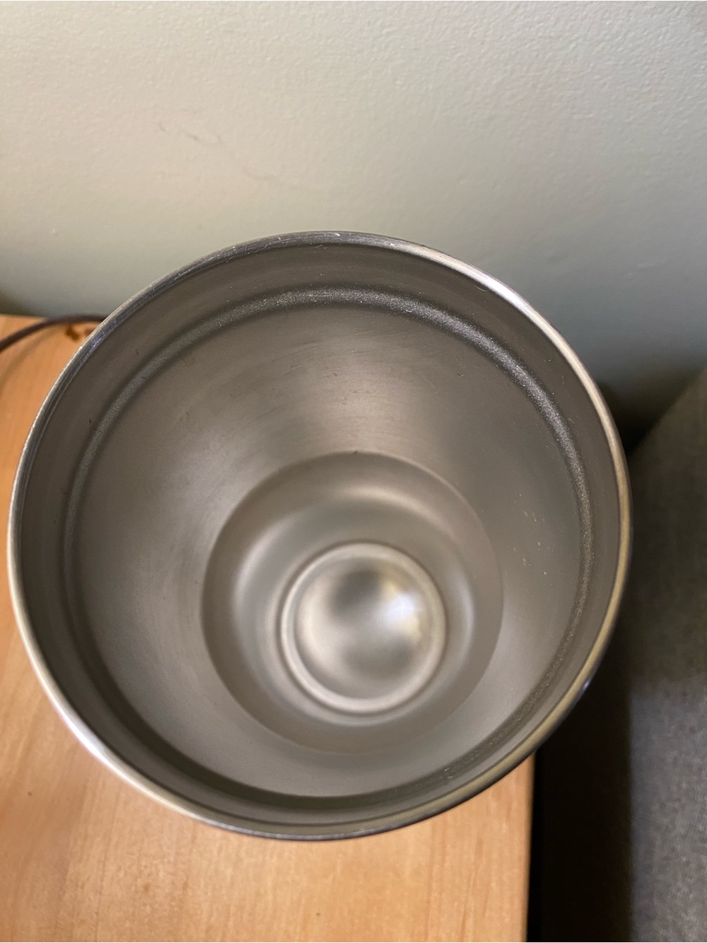 Yeti Stainless Steel Tumbler Silver Finish Clear Lid - Picture 6 of 7